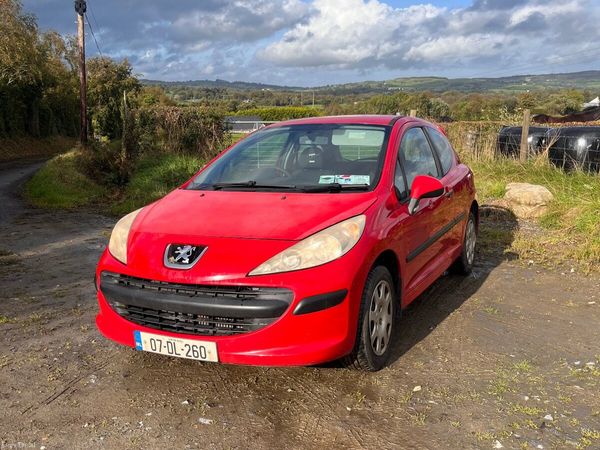 Peugeot 207 Hatchback, Petrol, 2007, Red