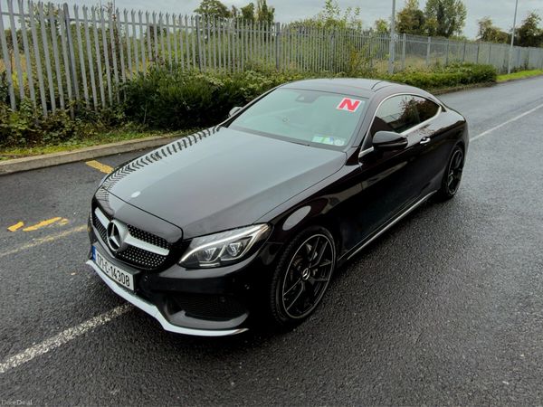 Mercedes-Benz C-Class Coupe, Diesel, 2017, Black