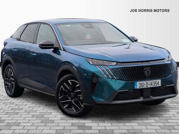 Peugeot 3008 SUV, Petrol Hybrid, 2026, Blue