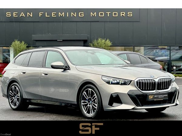 BMW 5-Series Estate, Petrol Hybrid, 2026, Grey