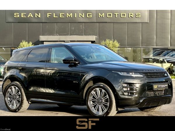 Land Rover Range Rover Evoque SUV, Petrol Plug-in Hybrid, 2026, Black