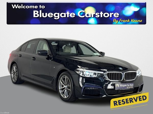 BMW 5-Series Saloon, Diesel, 2020, Black