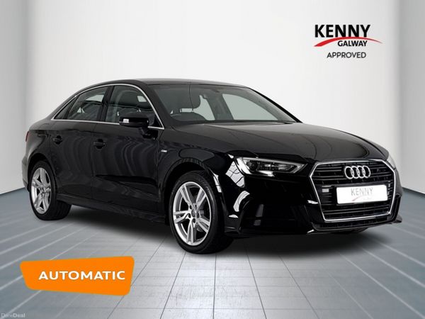 Audi A3 Saloon, Petrol, 2020, Black