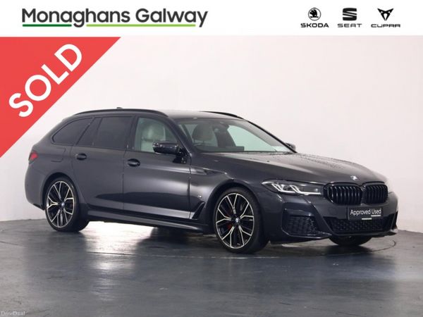 BMW 5-Series Estate, Diesel, 2023, Grey