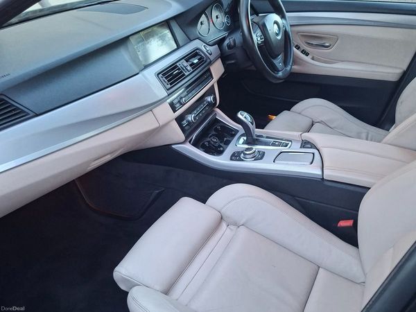 BMW 5-Series Saloon, Diesel, 2012, Black