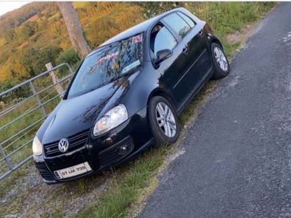 Volkswagen Golf Hatchback, Diesel, 2007, Black