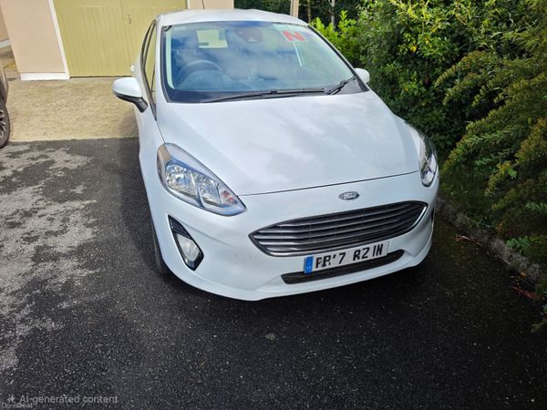 Ford Fiesta Hatchback, Petrol, 2017, White