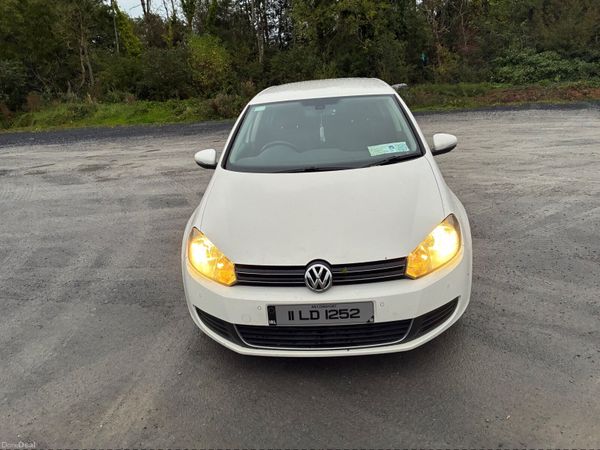Volkswagen Golf Hatchback, Diesel, 2011, White