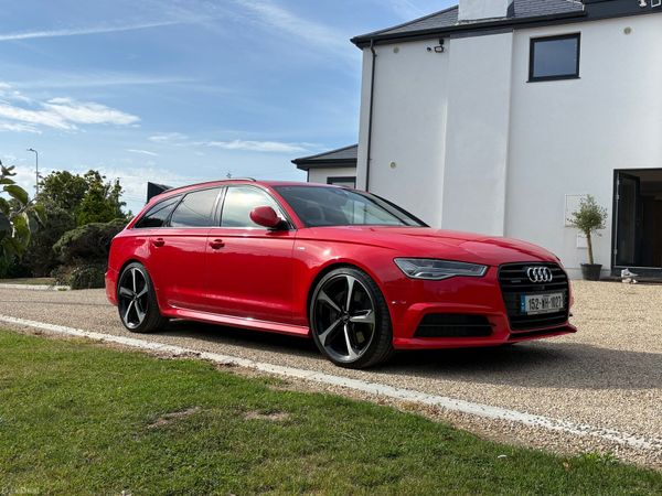 Audi A6 Estate, Diesel, 2015, Red