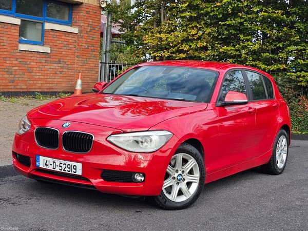BMW 1-Series Hatchback, Petrol, 2014, Red