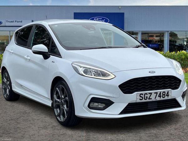 Ford Fiesta Hatchback, Petrol, 2020, White