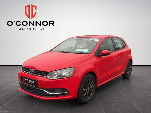Volkswagen Polo Hatchback, Petrol, 2016, Red