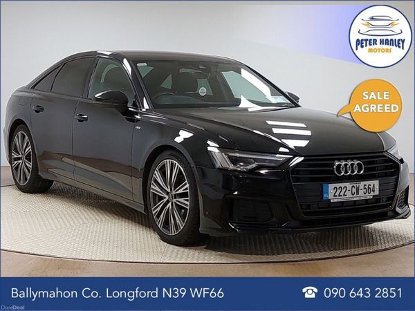 Audi A6 Saloon, Diesel, 2022, Black