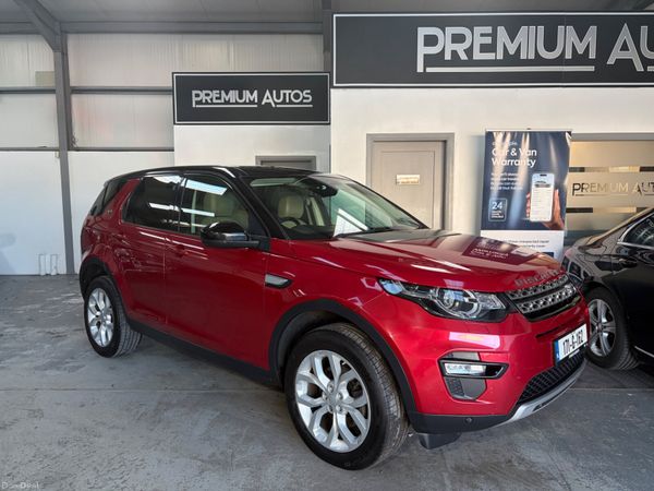 Land Rover Discovery Sport SUV, Diesel, 2017, Red