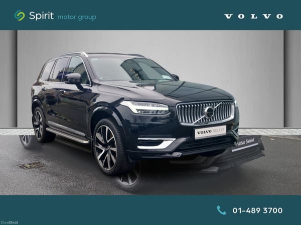 Volvo XC90 SUV, Petrol Plug-in Hybrid, 2022, Black