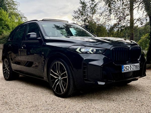 BMW X5 SUV, Petrol Plug-in Hybrid, 2025, Black