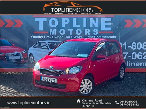 Skoda Citigo Hatchback, Petrol, 2016, Red