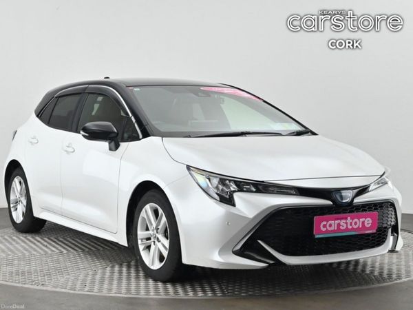 Toyota Corolla Hatchback, Petrol Hybrid, 2021, White