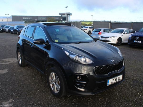 Kia Sportage SUV, Diesel, 2017, Black