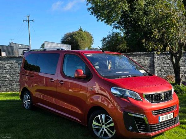 Peugeot Traveller MPV, Diesel, 2018, Red