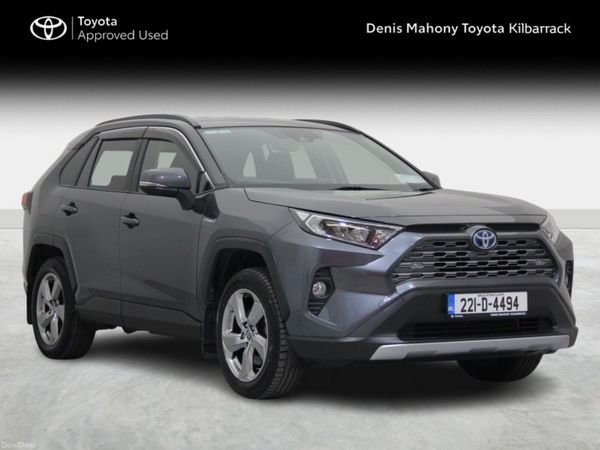 Toyota RAV4 SUV, Petrol Hybrid, 2022, Grey