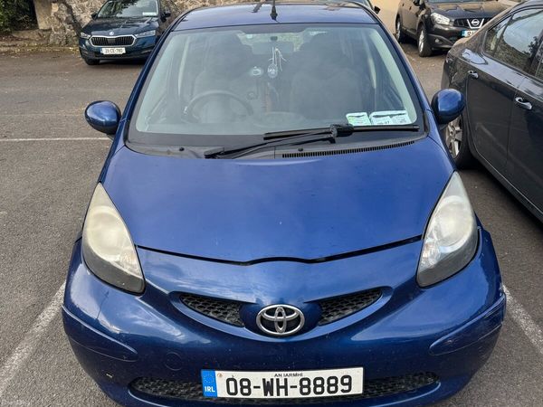 Toyota Aygo Hatchback, Petrol, 2008, Blue