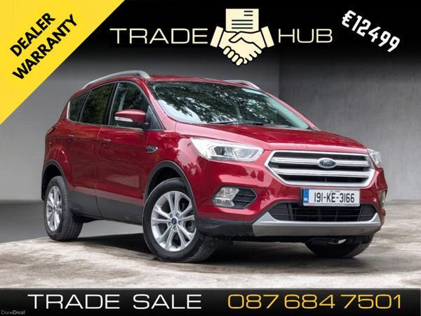 Ford Kuga SUV, Diesel, 2019, Red