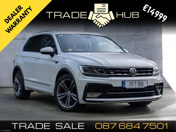 Volkswagen Tiguan SUV, Diesel, 2017, White