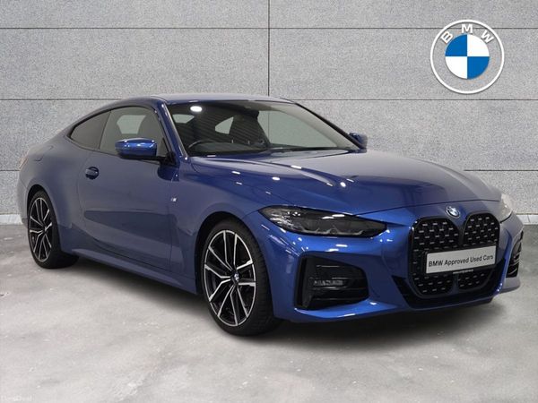 BMW 4-Series Coupe, Diesel Hybrid, 2023, Blue