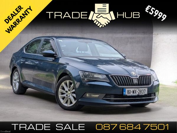 Skoda Superb Saloon, Diesel, 2016, Blue