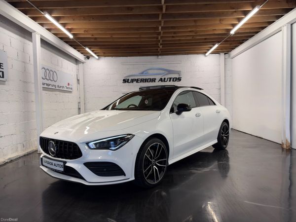 Mercedes-Benz CLA Coupe, Petrol Hybrid, 2023, White