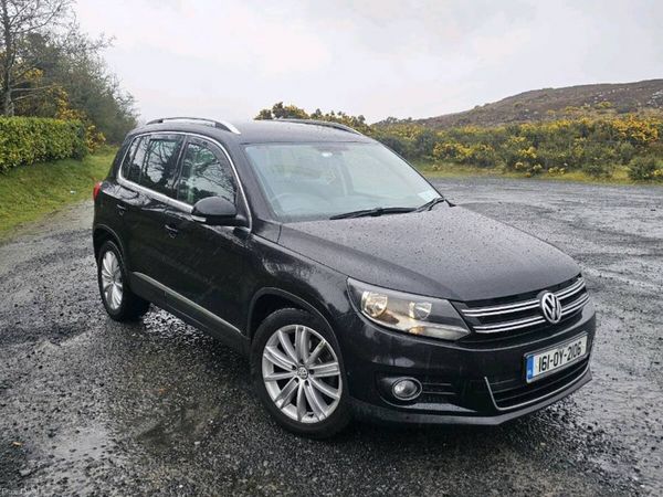 Volkswagen Tiguan SUV, Diesel, 2016, Black