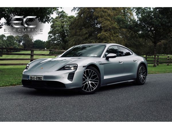 Porsche Taycan Saloon, Electric, 2023, Silver