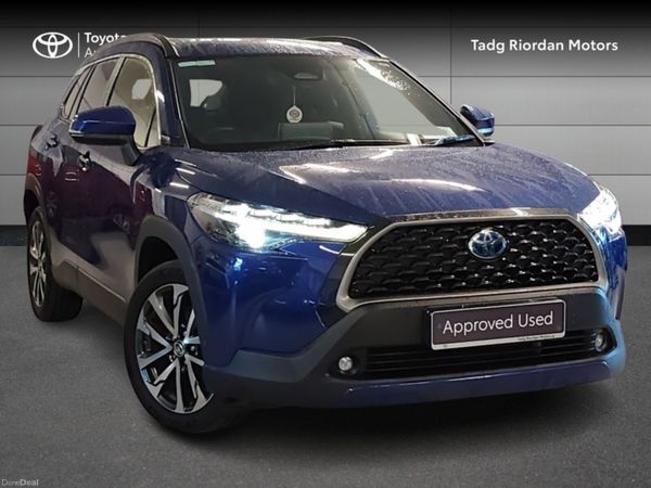 Toyota Corolla Cross SUV, Petrol Hybrid, 2023, Blue