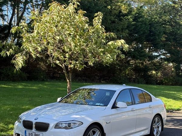 BMW 5-Series Saloon, Diesel, 2011, White