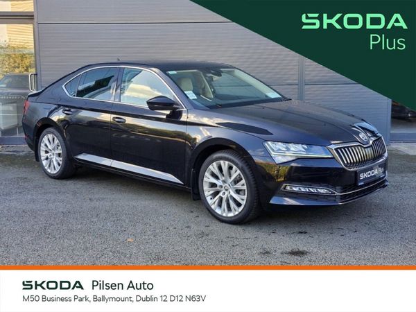Skoda Superb Saloon, Petrol, 2023, Black