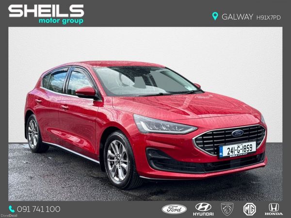 Ford Focus Hatchback, Petrol, 2024, Red