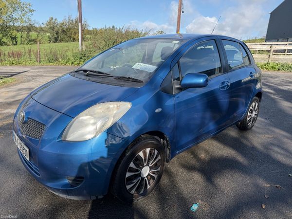 Toyota Yaris Hatchback, Petrol, 2008, Blue