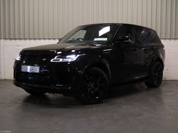 Land Rover Range Rover Sport SUV, Petrol Hybrid, 2022, Black