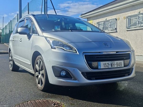 Peugeot 5008 MPV, Diesel, 2015, Silver