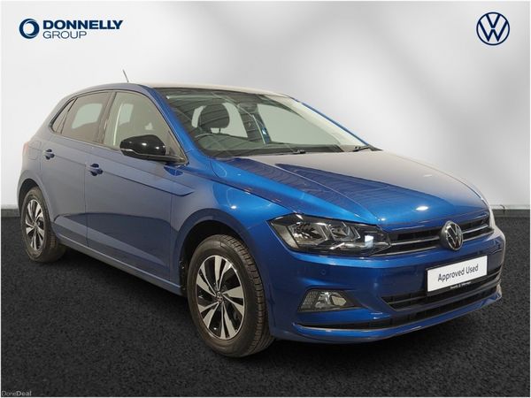 Volkswagen Polo Hatchback, Petrol, 2021, Blue