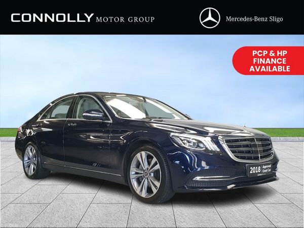 Mercedes-Benz S-Class Saloon, Diesel, 2018, Blue
