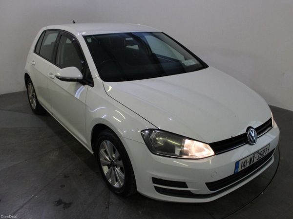 Volkswagen Golf Hatchback, Diesel, 2014, White