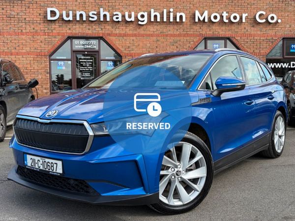 Skoda Enyaq SUV, Electric, 2021, Blue