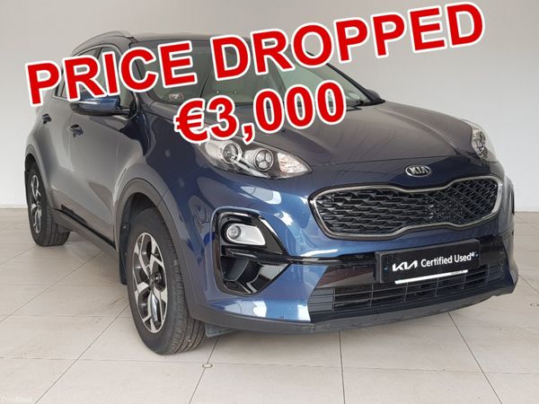 Kia Sportage MPV, Diesel, 2020, Blue