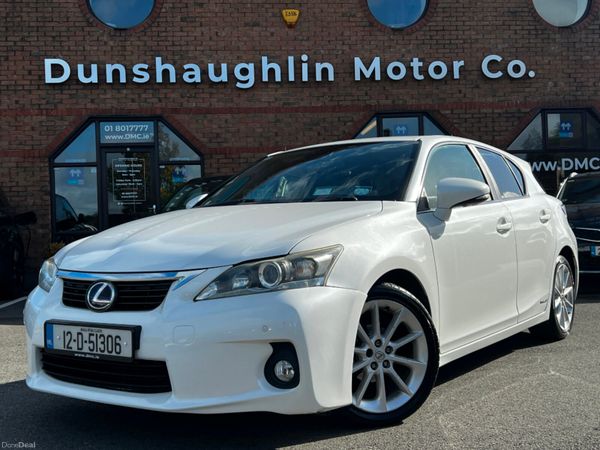 Lexus CT Hatchback, Petrol Hybrid, 2012, White