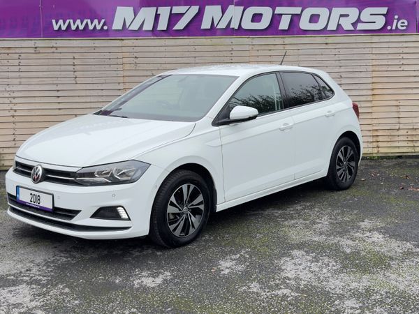 Volkswagen Polo Hatchback, Petrol, 2018, White