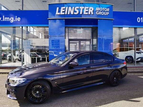 BMW 5-Series Saloon, Petrol Plug-in Hybrid, 2018, Black