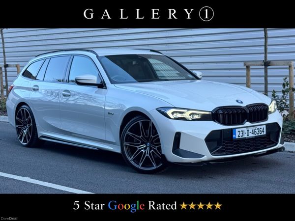 BMW 3-Series Estate, Petrol Plug-in Hybrid, 2023, White