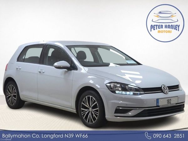 Volkswagen Golf Hatchback, Diesel, 2018, Silver